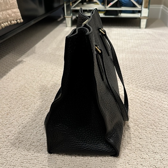 Burberry Grained Leather Woodbury Tote - Picture 9 of 11